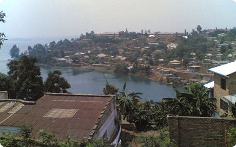 Vue de la Ville de Bukavu