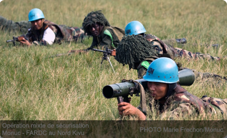 opération mixte de sécurisation Monuc-FARDC