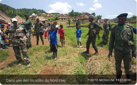 Dans une des localités du Nord Kivu