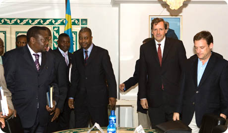 rencontre A. Muzito avec A. Leroy à Goma