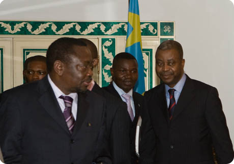 Adolphe Muzito à Goma
