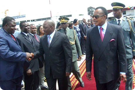 Joseph Kabila et Sasou Nguesso à Brazzaville