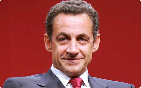 Nicolas Sarkozy, chef d'Etat français