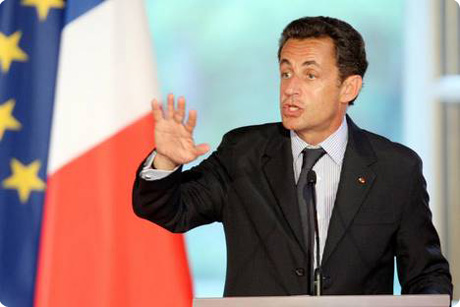 Nicolas Sarkozy, chef d'Etat français *