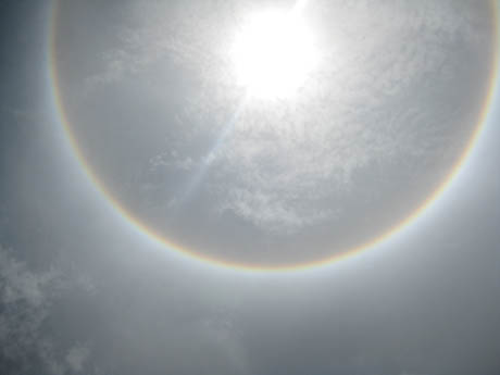 Soleil dans le ciel de Kinshasa