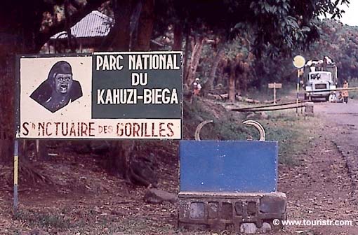 Entrée parc Kahuzi Biega